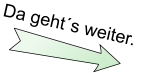 Da geht´s weiter.